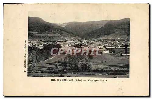 Cartes postales Oyonnax Vue Generale