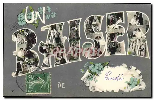 Cartes postales Un baise de Conde Femmes