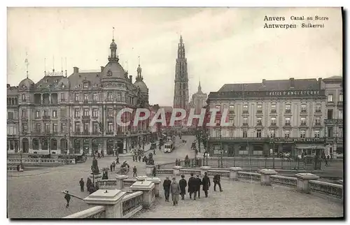 Cartes postales Anvers Canal au Sucre