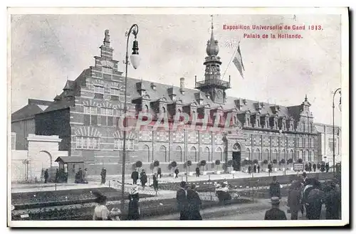 Ansichtskarte AK Exposition universelle de Gand 1913 Palais de la Hollande