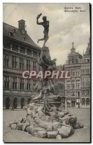 Cartes postales Anvers Brabo