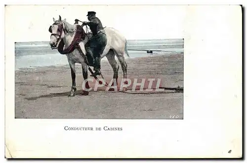 Cartes postales Conducteur De Cabines Cheval