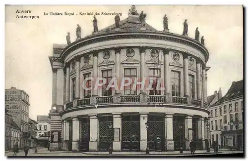 Cartes postales Anvers Le Theatre Royal