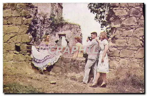 Cartes postales moderne Panama Pan American World Airways Folklore