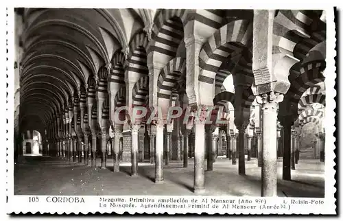 Cartes postales Cordoba Mezquita Primitiva ampliacon de Al Mansour