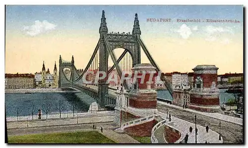 Cartes postales Budapest Erzsebethid