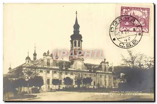 Cartes postales Praha Eglise de Lorete