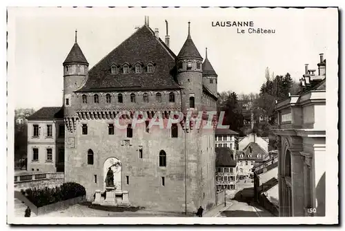 Moderne Karte Lausanne Le Chateau