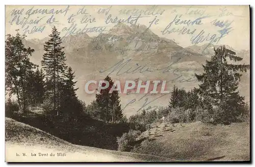 Cartes postales La Dent du Midi