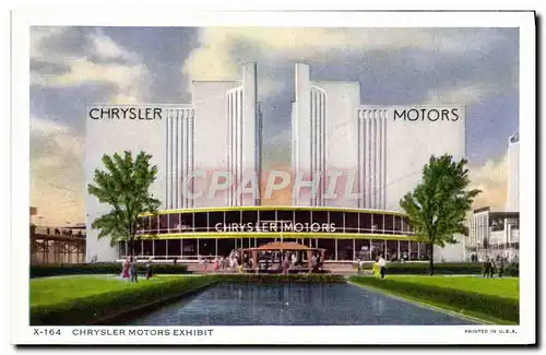 Cartes postales Chrysler Motors Exhibit