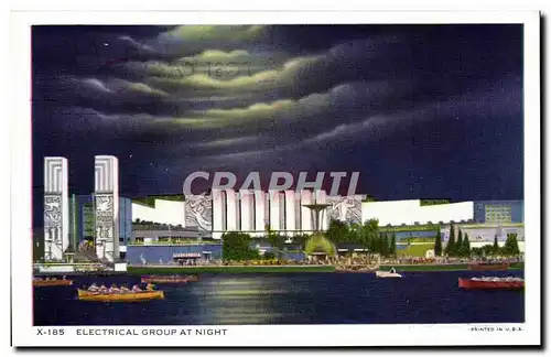 Cartes postales Electrical Group At Night