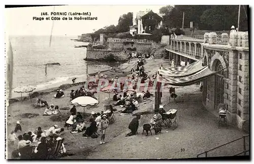 Ansichtskarte AK Pornic Plage Et Cote De La Noeveillard