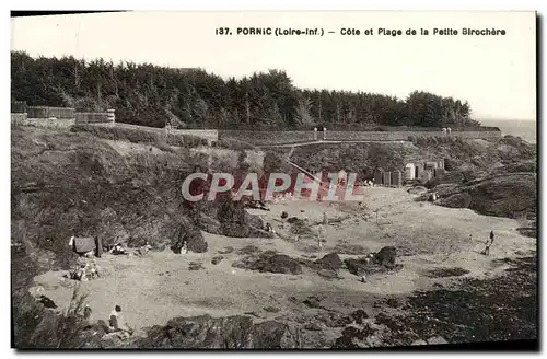 Ansichtskarte AK Pornic Cote Et Plage De La Petite Birochere