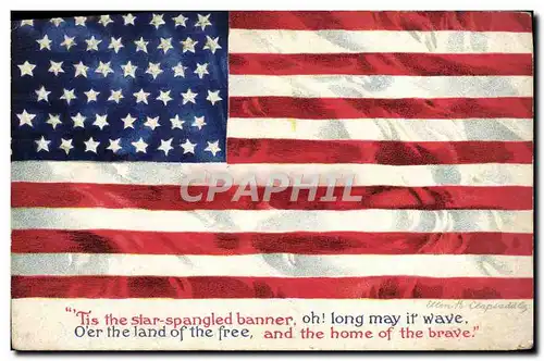 Cartes postales American Flag Drapeau