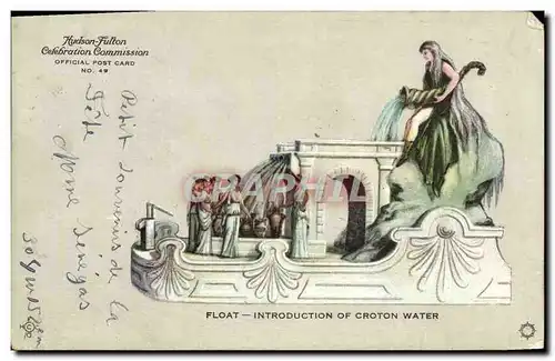 Ansichtskarte AK Float Introduction Of Croton Water