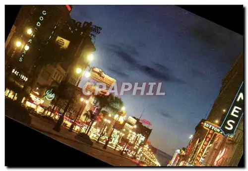 Cartes postales moderne Canal Street At Night New Orleans Louisiana