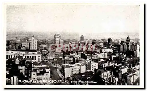 Cartes postales Panorama Of San Francisco Cal