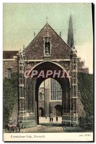 Cartes postales Erpingham Gate Norwich