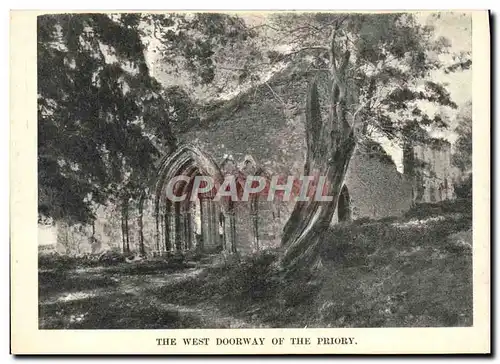 Cartes postales The West Doorway Of The Priory