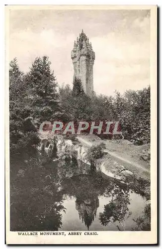 Ansichtskarte AK Wallace Monument Abbey Craig