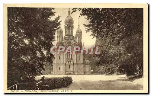 Cartes postales Wiesbaden Griechische Kapelle