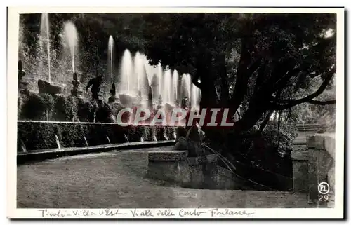 Cartes postales Tivoli Villa d'Este