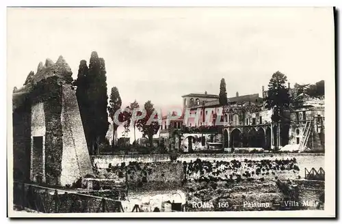 Cartes postales Roma Palatino Villa Mille