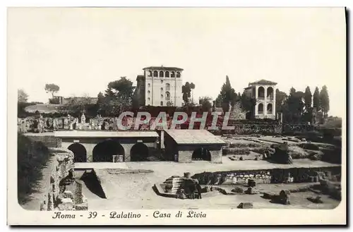 Cartes postales Roma Palatino Casa di Livia