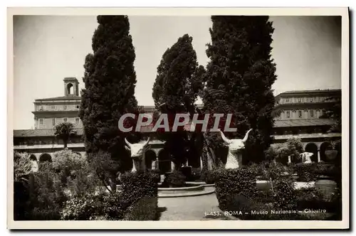 Cartes postales moderne Roma Musee Nazionale Chlostro Taureau