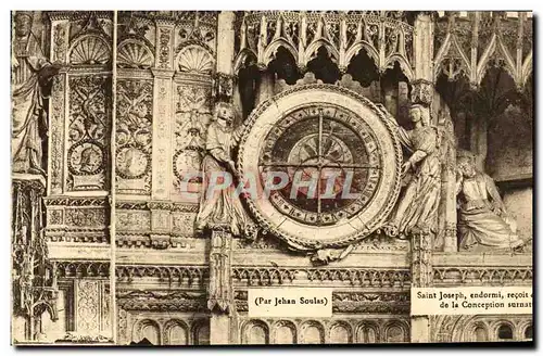 Cartes postales Chartres Saint Joseph Endormi