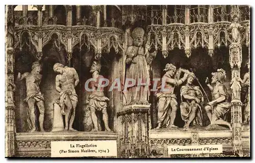 Cartes postales Chartres La Flagellation Le Couronnement d&#39Epines