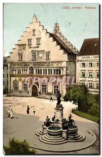 Cartes postales Lindau Rathaus