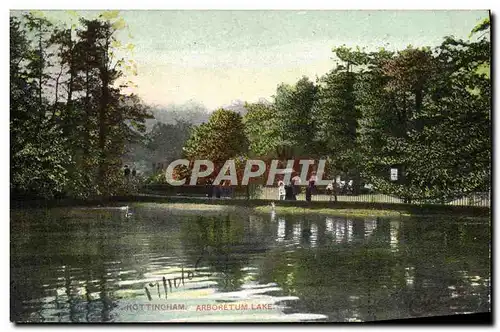 Cartes postales Nottingham Arboretum Lake