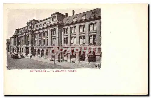 Cartes postales Bruxelles La Grande Poste