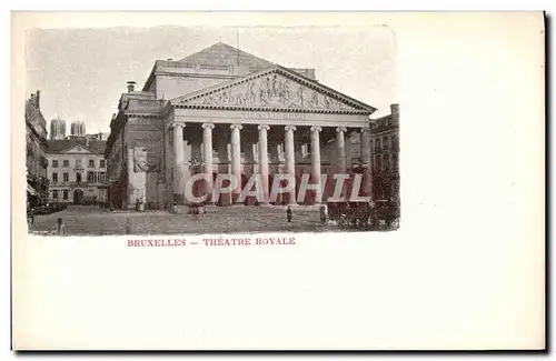 Cartes postales Bruxelles Theatre Royale