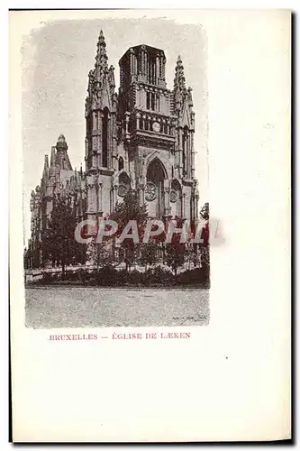 Cartes postales Bruxelles Eglise De Laeken