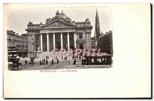 Cartes postales Bruxelles La Bourse