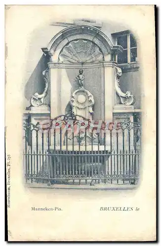 Cartes postales Manneken Pis Bruxelles