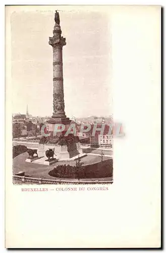 Ansichtskarte AK Bruxelles Colonne Du Congres