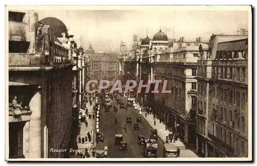 Cartes postales Regent Street London