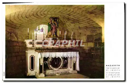 Cartes postales Nazareth The Church Of st hoseph