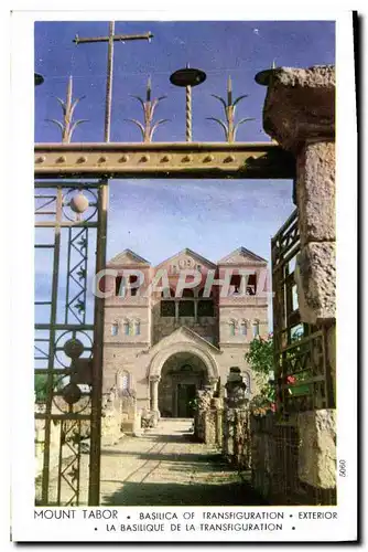 Cartes postales moderne Mount Tabor Basilica Of Transfiguration Exterior