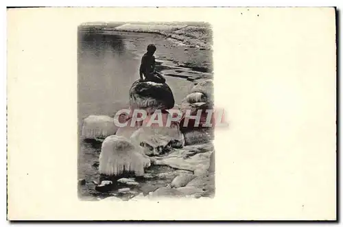 Cartes postales moderne Petite sirene Copenhague