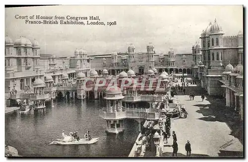 Cartes postales Court Of Honour From Congress Franco British Exhibition London 1908