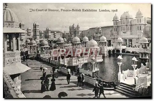 Cartes postales In Court Of Honour Franco British Exhibition London 1908