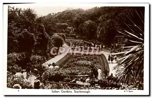 Cartes postales Italian Gardens Scarborough