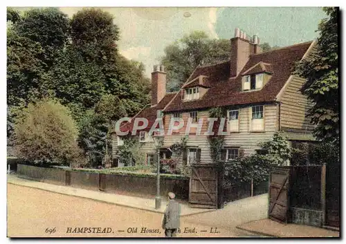 Cartes postales Hampstead Old Houses North End