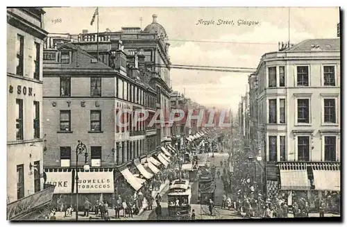 Cartes postales Argyle Street Glasgow