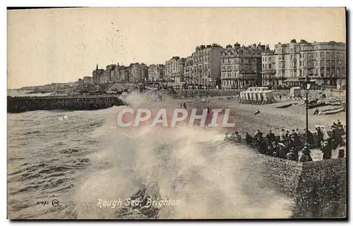 Cartes postales Rough Sea Brighton