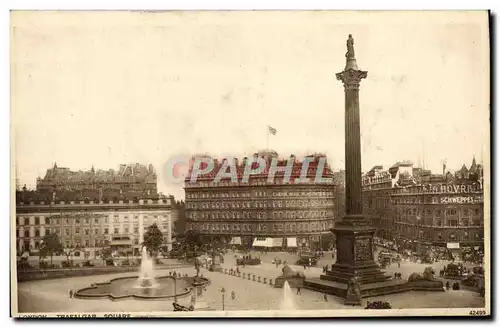 Cartes postales London Trafalgar Square